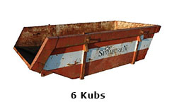 6 Kubs container